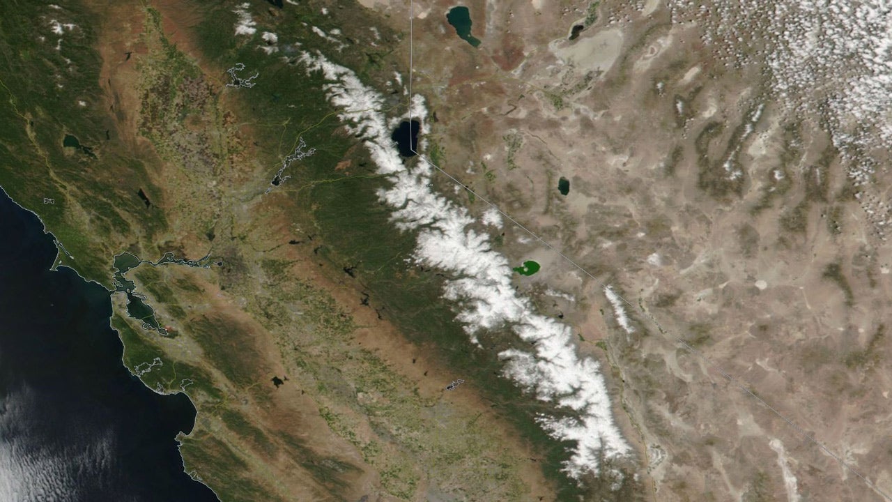 Sierra nevada snowpack sees most bountiful three years in a row in 25 years