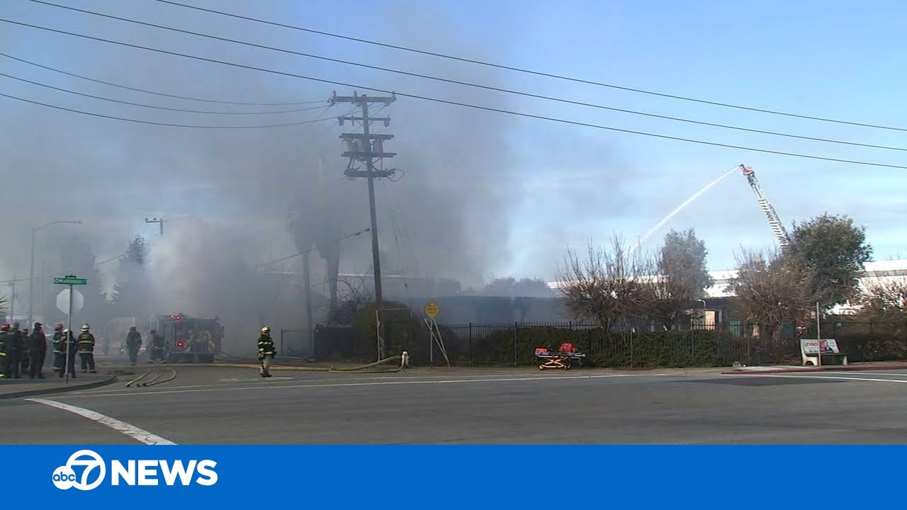 Evacuations ordered in san leandro due to a gas leak