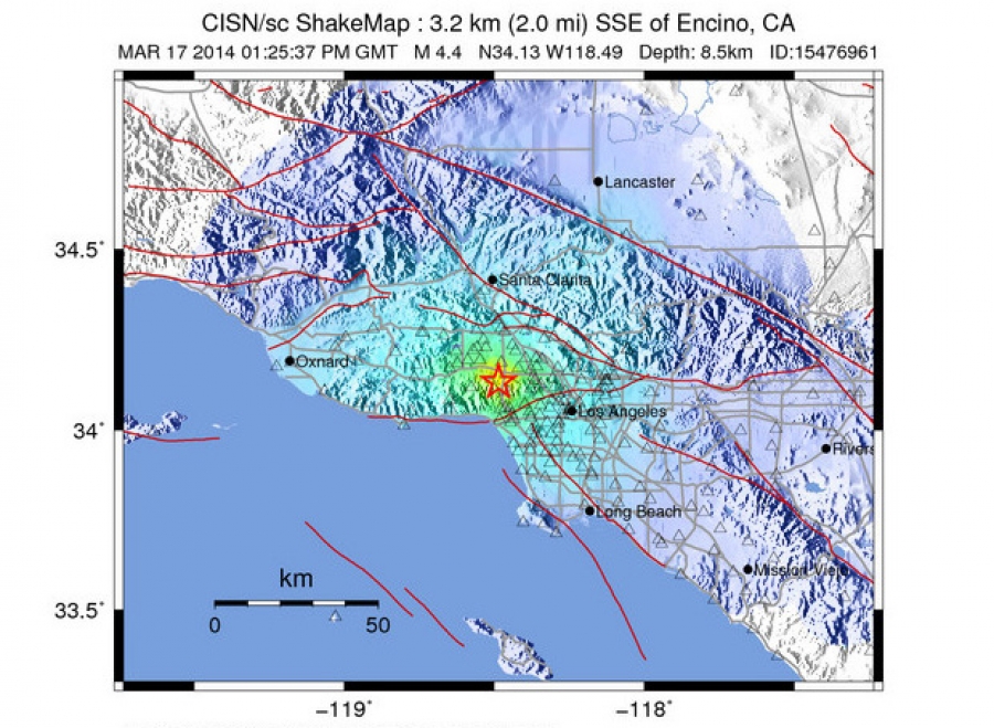 4 1 magnitude quake rattles san fernando valley and beyond
