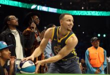 Photos stephen curry and former teammates kick off the all star weekend