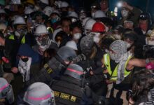 Campus protest immigration arrest