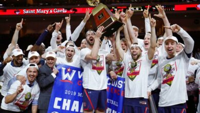 Saint marys men beat gonzaga to strengthen position atop wcc standings