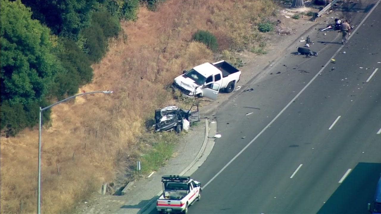Two dead in crash on I-80 near USA Parkway Ond dead on interstate 80 in fatal east bay crash