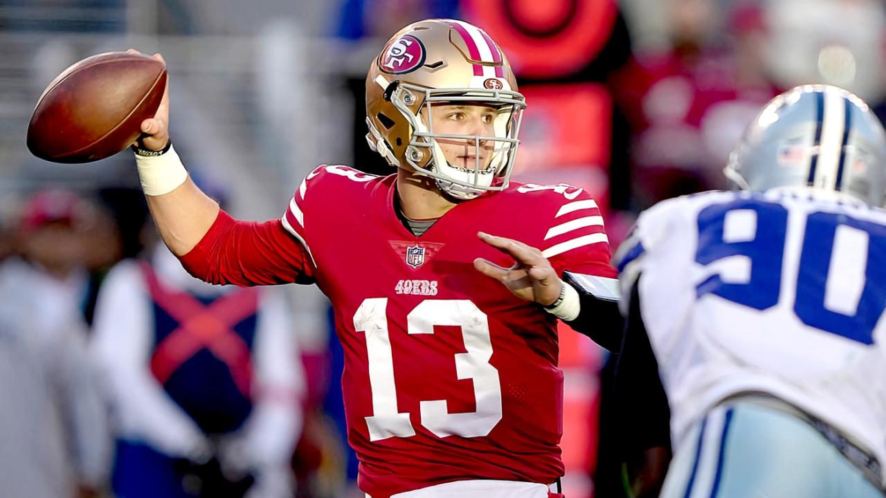 Brock purdys bruised elbow not long term issue after 49ers home finale fiasco