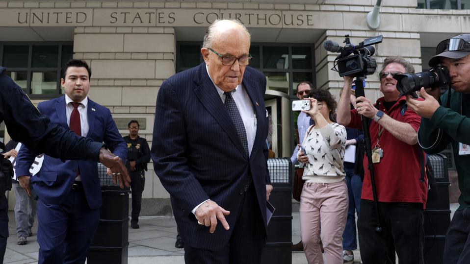 Giuliani defamation award contempt hearing