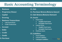 Accounting terms for beginner