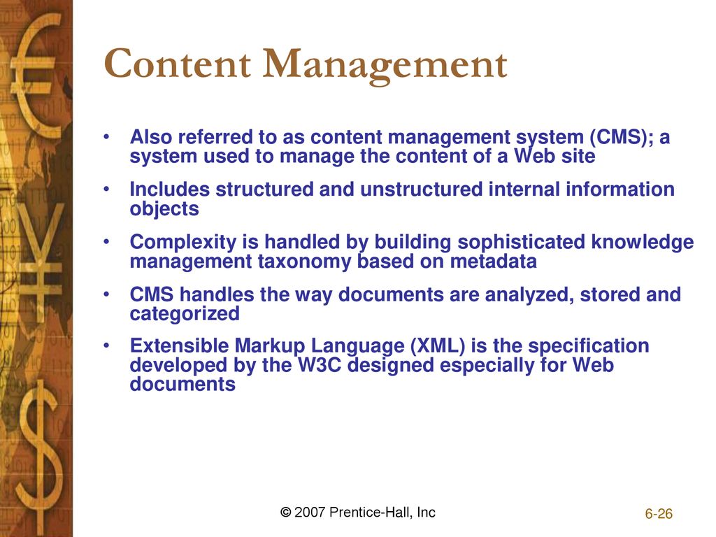 A tale of 3 content management systems