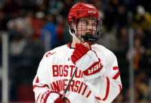 San jose sharks macklin celebrini toronto maple leafs henry thrun walker duehr calgary flames jimmy schuldt