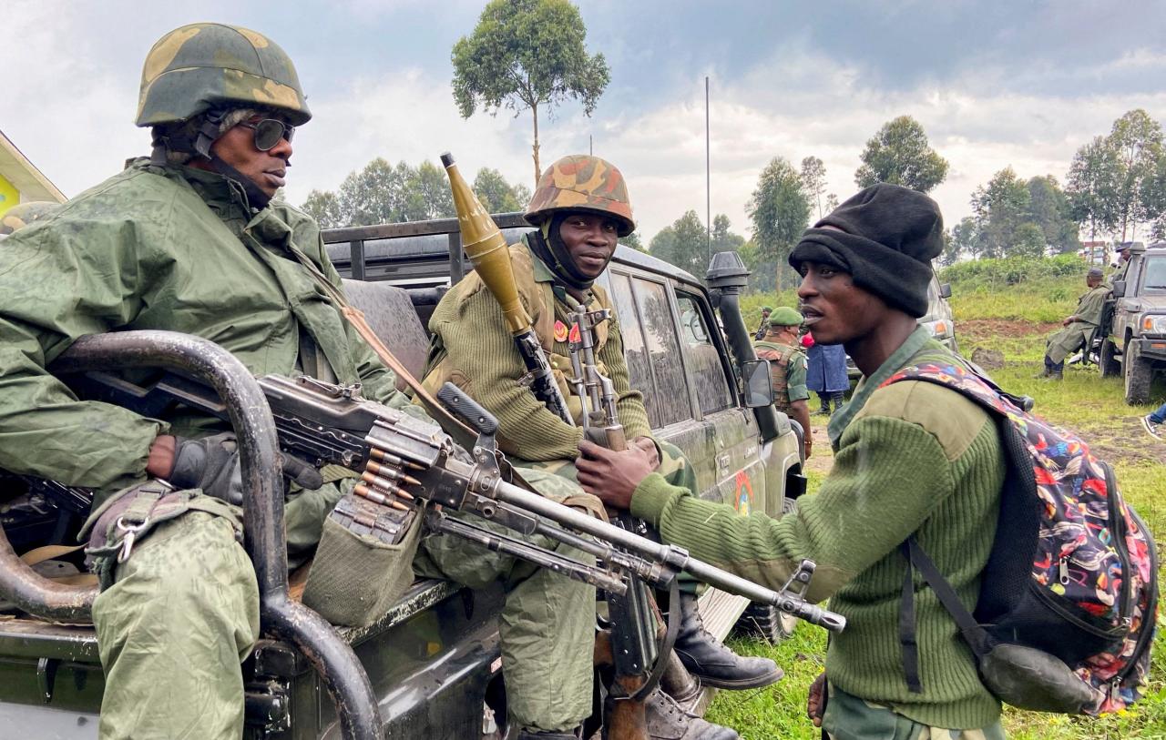 Rwanda backed m23 rebels claim major congolese city which congo calls a declaration of war
