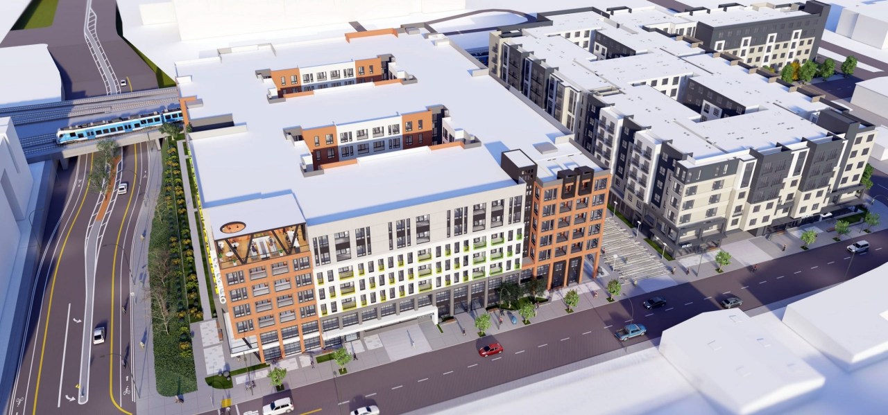 Clara east architects pfau perkins remake birdseye preliminary julian eyed San jose home house build property economy office develop real estate