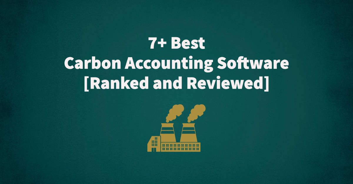 Best carbon accounting software