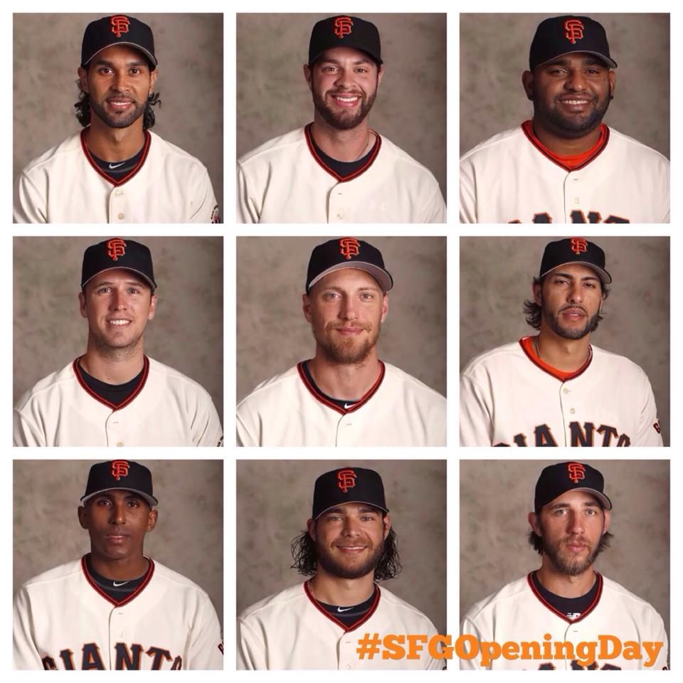 Heres the sf giants opening day lineup vs reds in cincinnati