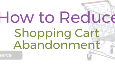 Reduce shopping cart abandonment