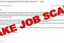 Consumer tip watch out for these job offer scams