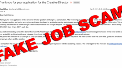 Consumer tip watch out for these job offer scams