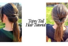 Topsy tail style tutorials hair beauty tutorial styling hairstyles ponytail saved