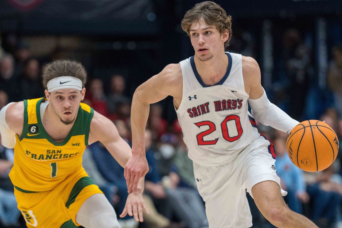 Saint marys men beat gonzaga to strengthen position atop wcc standings