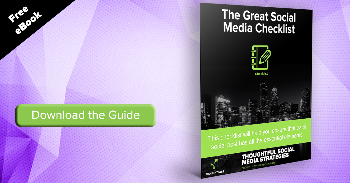 Checklist concierge duties Social media post examples checklist