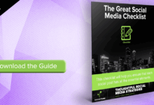 Social media post examples checklist