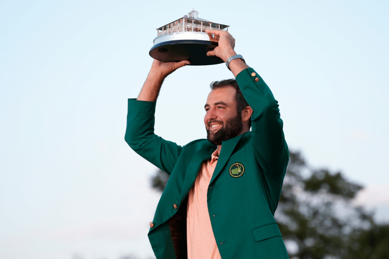 Scottie scheffler pga majors
