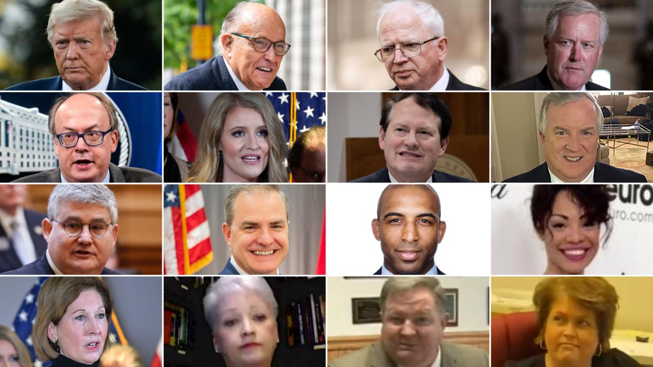 Live updates: Trump indictment news in the Georgia election ... Georgia election indictment lawmakers subpoena