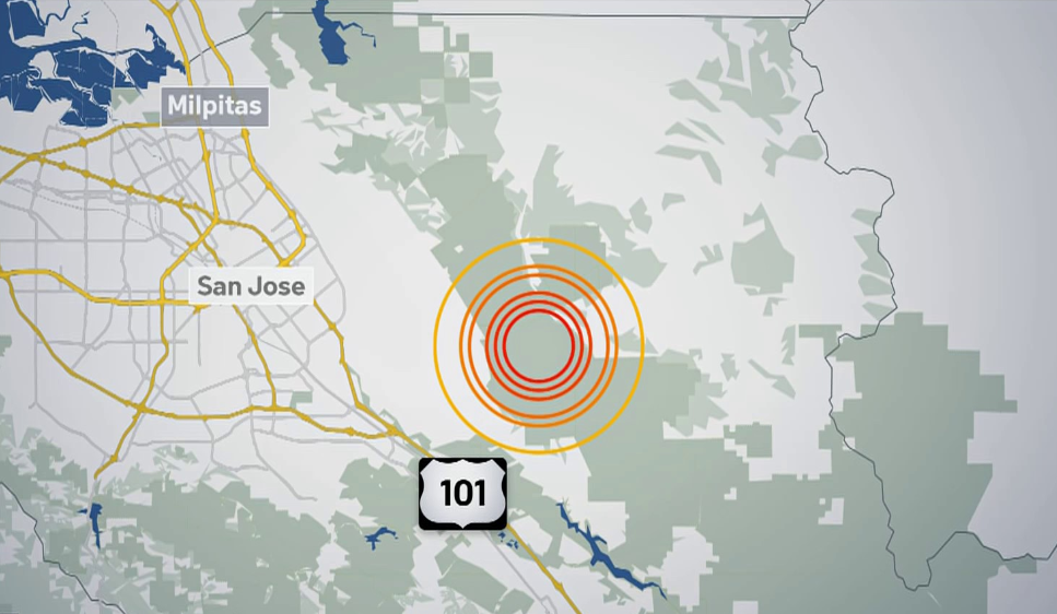 Minor earthquake shakes northern east bay