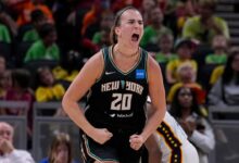Steph curry sabrina ionescu wont reprise 3 point showdown at all star weekend