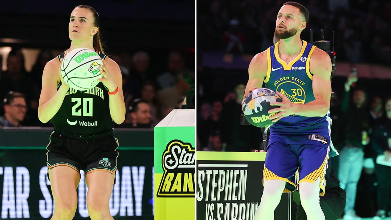 Steph curry sabrina ionescu wont reprise 3 point showdown at all star weekend