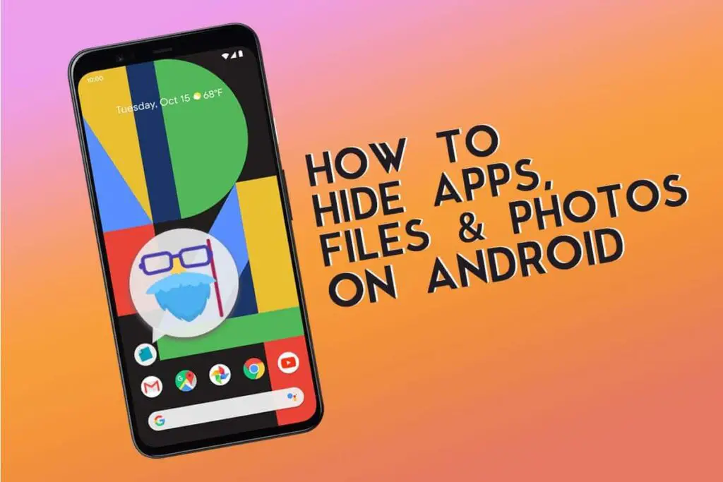 Groupme Hide apps on android