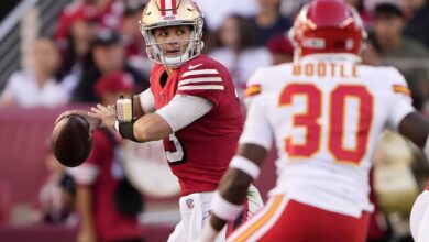 49ers brock purdy mac jones young qbs