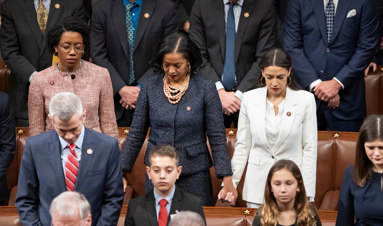 New congress religion partisan differences