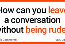 Miss manners hurtful conversation