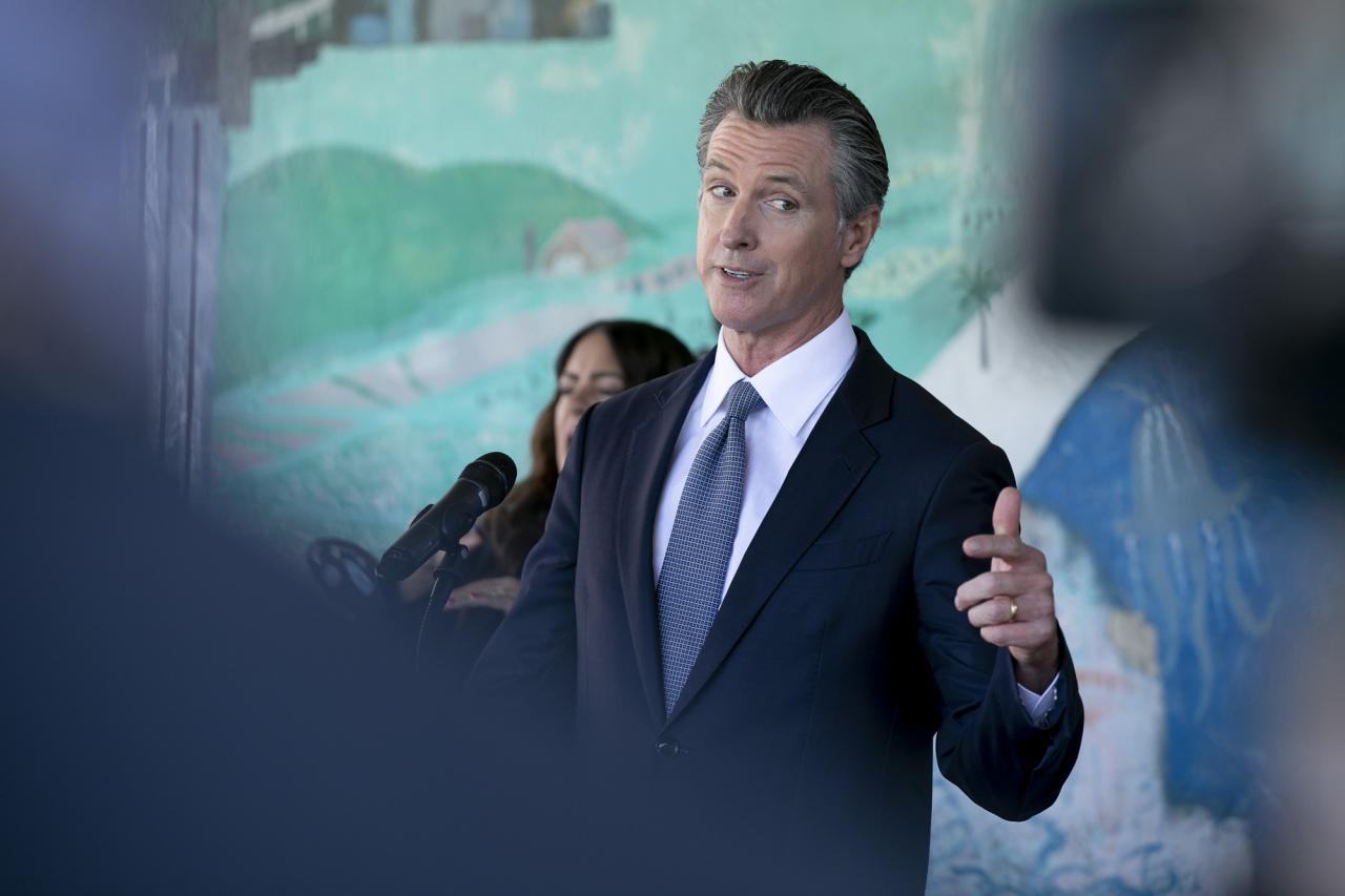 Walters newsom governorship white house