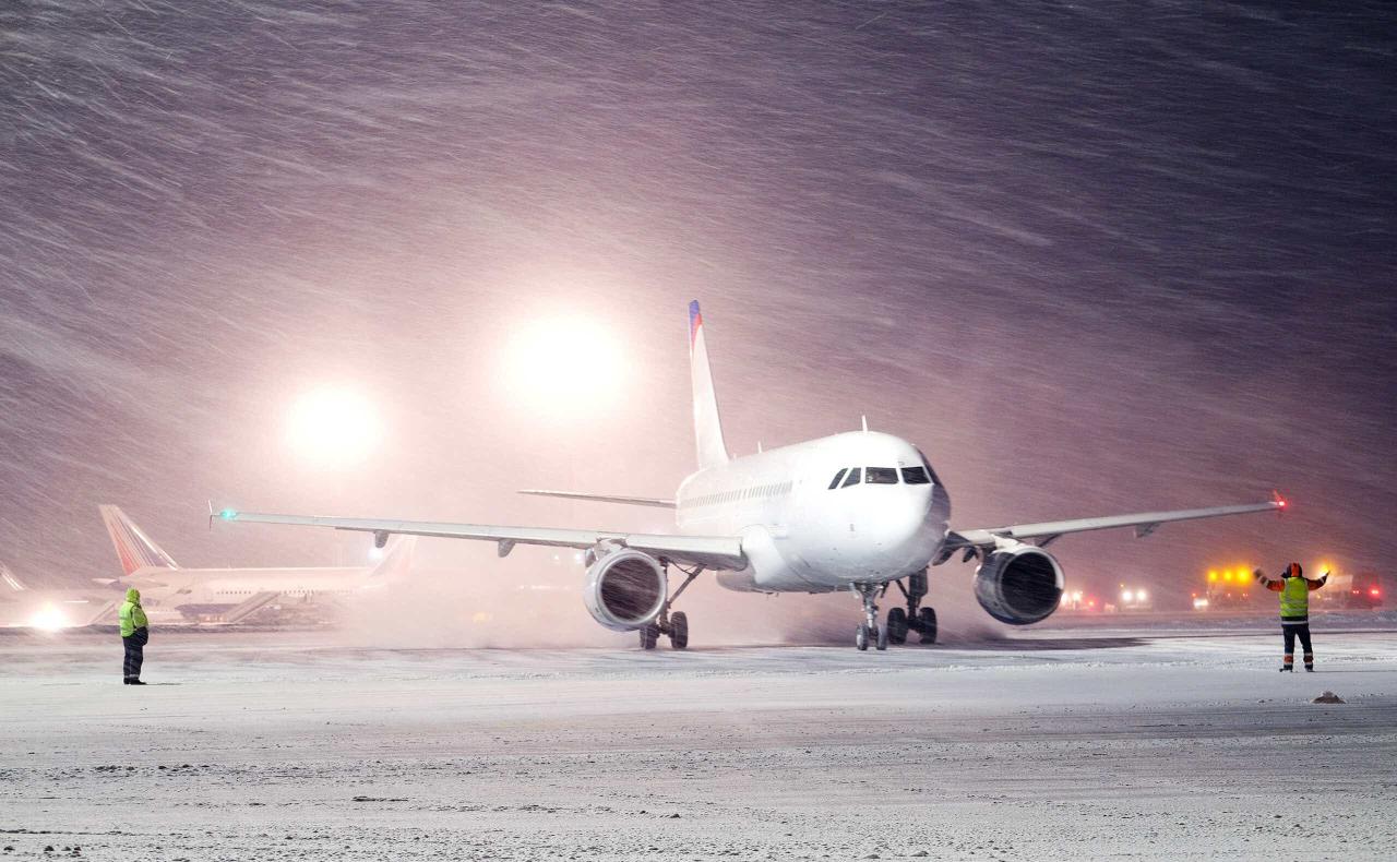 February's Winter Storm Is Causing Flight Cancelations—What to Do What to do winter weather flight cancellation