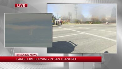 Evacuations ordered in san leandro due to a gas leak