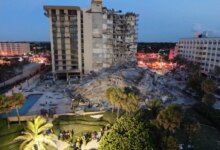 Mansions surfside collapse site