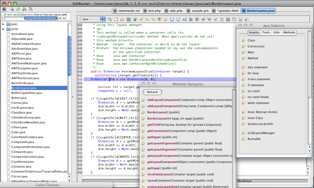 Code text editors for mac