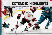 San jose sharks ottawa senators brady tkachuk