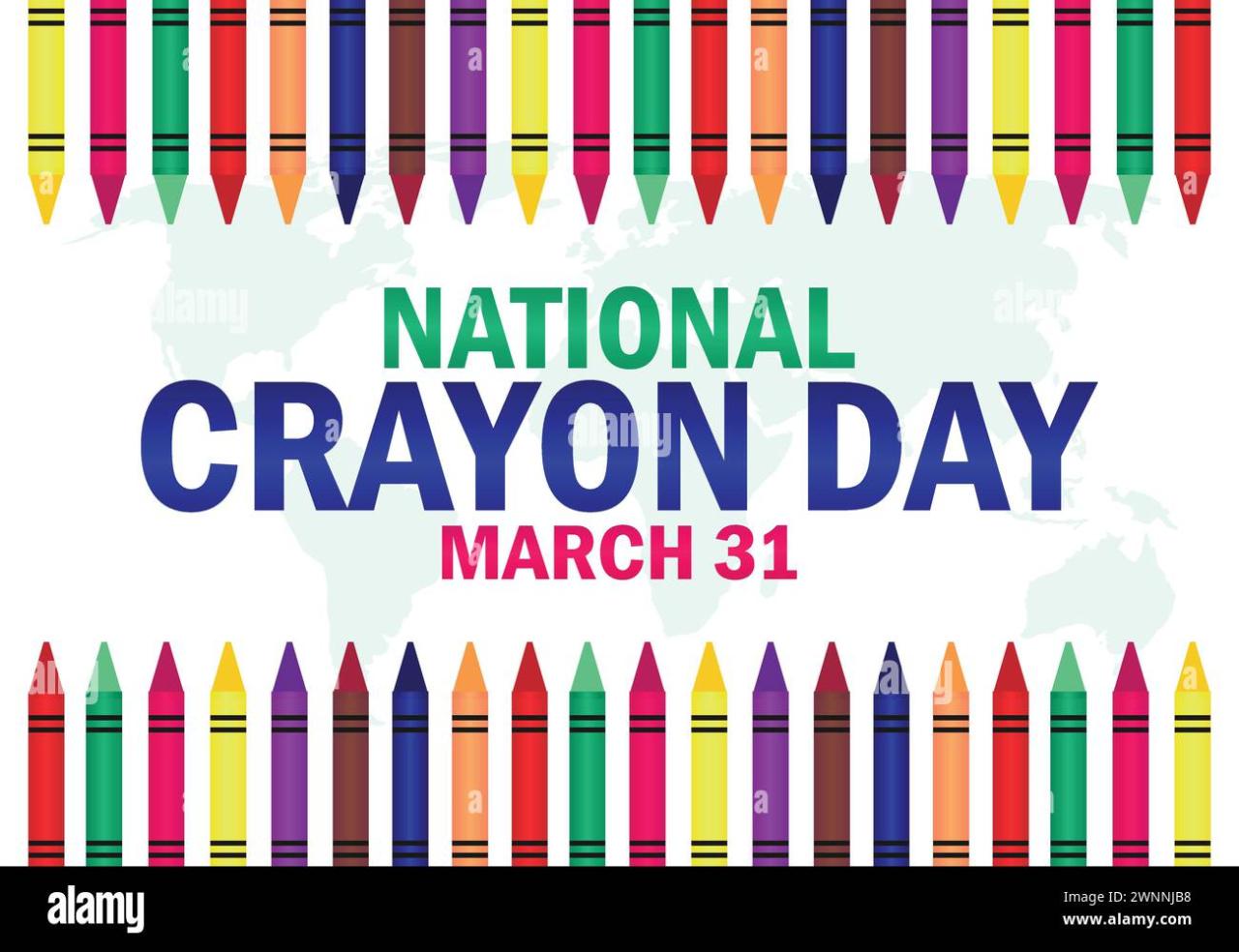 National crayon day meets cannabis culture
