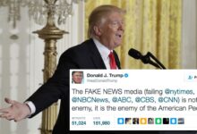 Trumps new line of attack on media gains momentum