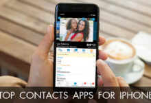 Iphone contact manager apps