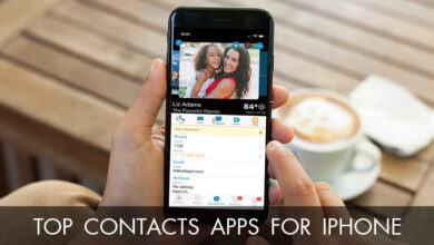 Iphone contact manager apps