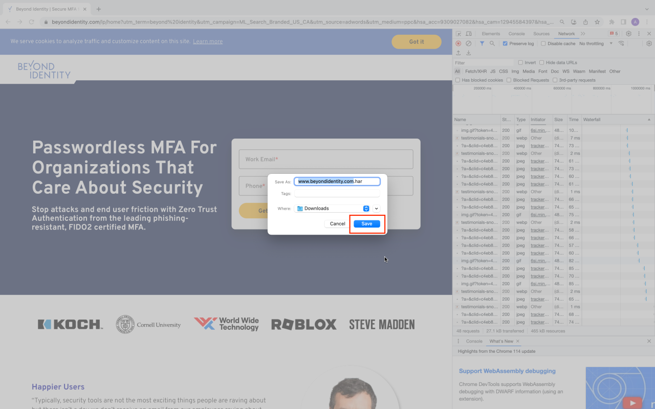 Har file creation and analysis
