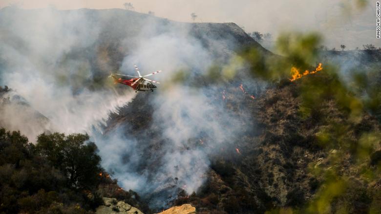 New la fire sparks evacuation orders for towns schools