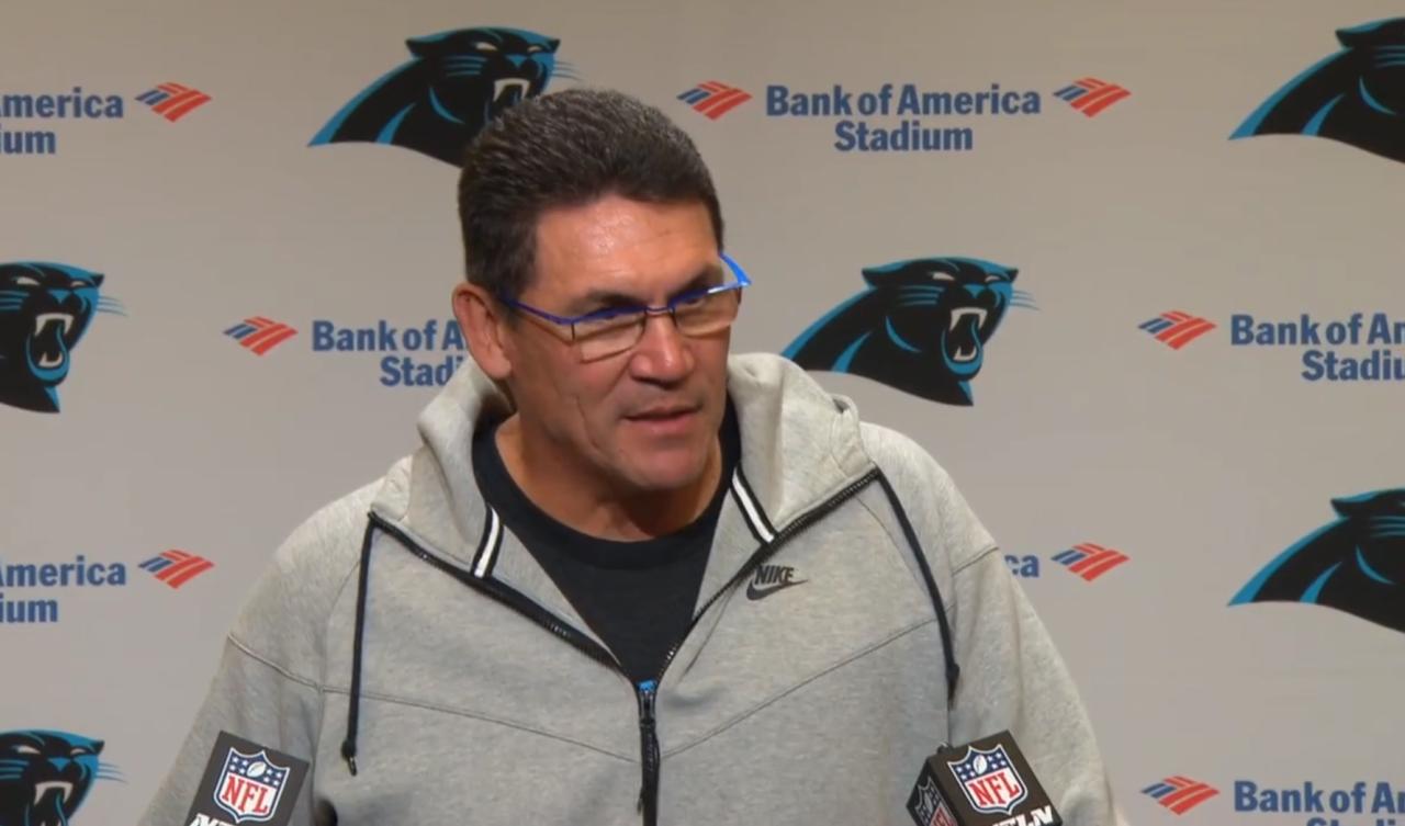 Panthers Ron rivera to rerturn to cal