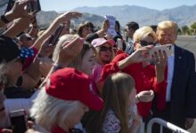 Trump targets california water policy tour la fire