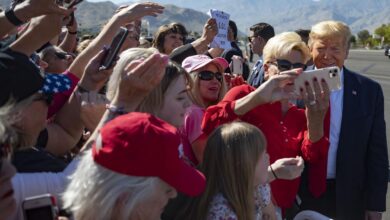 Trump targets california water policy tour la fire