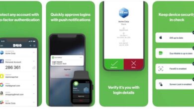 Two factor authentication apps